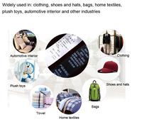 Étiquettes autocollantes en tissu satiné imperméable de haute qualité, taille personnalisable, pour vêtements