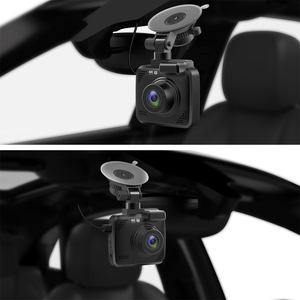 Kamera Dashcam Mobil 4K 2 Saluran Wifi GPS Kapasitor, Kamera Depan dan Belakang Mini 2 Inci dengan Kartu 128GB, Tahan Air, Kamera Mundur - Product Image 2