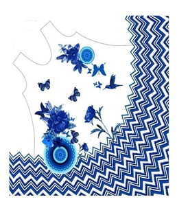 Magnifique tissu à motif de parapluie pour femmes Kurtis et robes d'été en mélange de coton de qualité supérieure pour un confort doux - Product Image 6