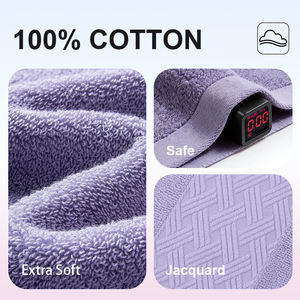 מגבות כותנה ז'קארד סיטונאיות, אנטיבקטריאליות, ידידותיות לסביבה, 140*70 ס\"מ, מגבות אמבטיה גדולות, שטיחון אמבטיה למלונות, לנשים - Product Image 2