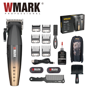 <span class=keywords><strong>Tondeuse</strong></span> à <span class=keywords><strong>cheveux</strong></span> professionnelle WMARK NG-2038, 9000 tr/min, batterie lithium-ion rechargeable, sans fil, longueurs réglables, pour hôtel - Product Image 2