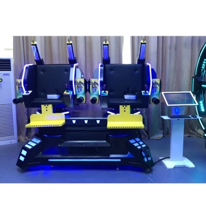 เครื่องเล่นเกมเสมือนจริง 9D แบบ 360 องศา สำหรับสวนสนุกในร่ม ทำจากโลหะและพลาสติก กำลังขายดี - Product Image 1
