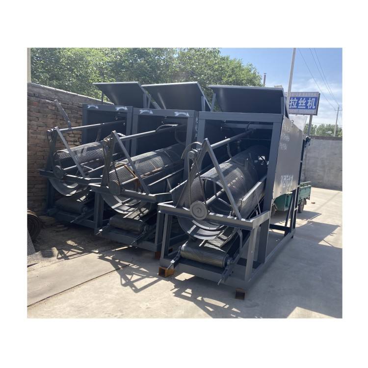 Stone Seive Machine 1 Deck Carbon Steel Stone Sieve Separator Linear Vibrating Screen ...