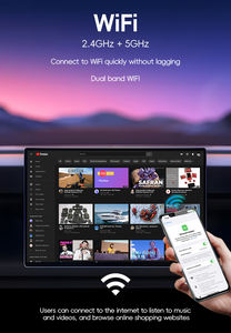 30% ต่อ2GB 32GB netfiix YouTube <span class=keywords><strong>TikTok</strong></span> ไร้สายรถแอนดรอยด์13กล่องพร้อม GPS - Product Image 5