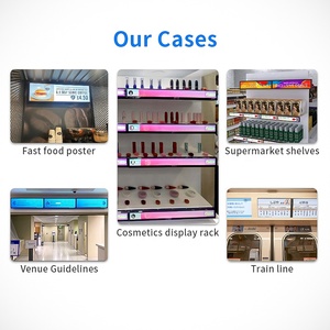 23.1 24 28 36 37 43 inch màn hình Stretch Bar LCD Kệ kéo dài siêu rộng siêu thị Mall Kệ signage quảng cáo hiển thị - Product Image 4