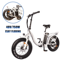 Mini vélo électrique urbain 500W, petit vélo électrique pliable 20 pouces, batterie lithium 15AH, moteur roue arrière en alliage d'aluminium, 7 vitesses