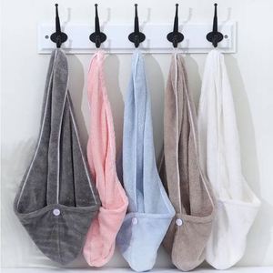 Serviette personnalisée, turban, foulard, serviette à cheveux en microfibre torsadée à séchage rapide - Product Image 1