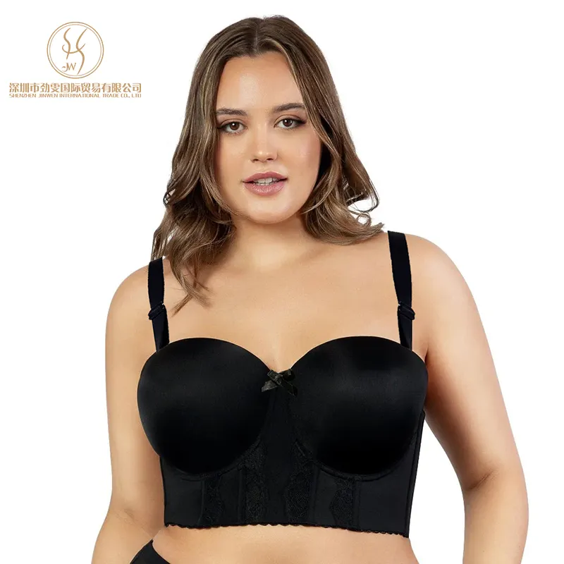 2024 Women Ladies Plus Size Big Cup Lace Bras For Full Coverage With Back Support