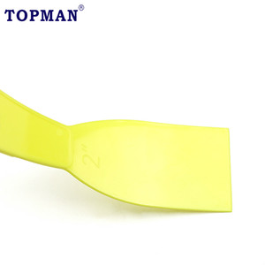3 Miếng Nhựa <span class=keywords><strong>Putty</strong></span> Dao Thiết Lập Bền Và Linh Hoạt Tự Làm Sơn Scrapers Công Cụ Cho Decals Wallpaper Baking Tường Và Xe - Product Image 4