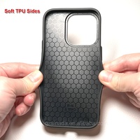 Hochwertige TPU-Gummi-Bumper Blanko 2D-Sublimations-Handyhüllen mit Metall-Kameraring für iPhone 14 Pro