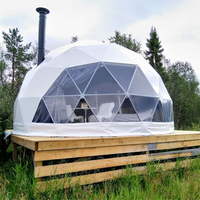 Dômes géodésiques Maison Hôtel Luxe Igloo en PVC Resort Glamping Dome