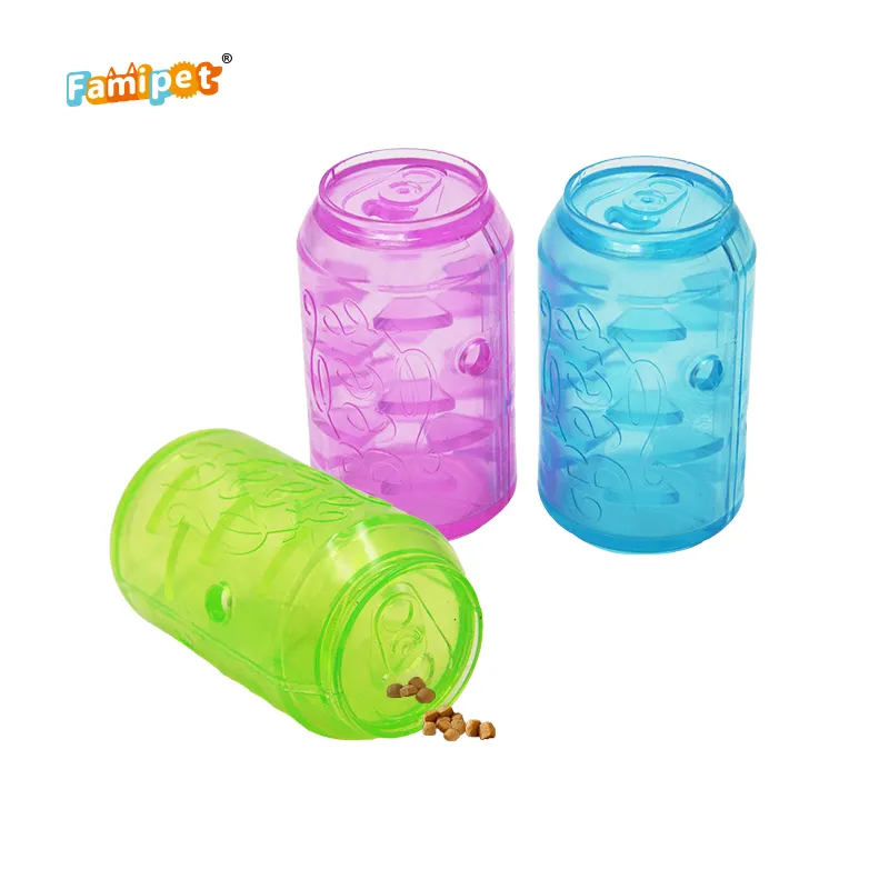 Famipet Custom Soda può progettare giocattoli da masticare per animali domestici Non tossici TPR durevoli indistruttibili