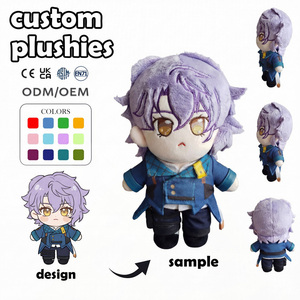 Llaveros de Peluche Personalizados: Muñecos con Orejas de Gato, Llaveros de Anime, Llaveros Temáticos de Videojuegos, Peluches Personalizados de <span class=keywords><strong>Personajes</strong></span> Solares de 5 Estrellas - Product Image 3