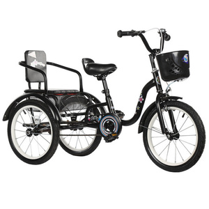 <span class=keywords><strong>Triciclo</strong></span> para Niños, <span class=keywords><strong>Triciclo</strong></span> Infantil de 3 Ruedas, <span class=keywords><strong>Triciclo</strong></span> para Niños en Oferta, <span class=keywords><strong>Triciclo</strong></span> <span class=keywords><strong>Doble</strong></span> para Bebés y Niños Pequeños, Bicicleta de Dos Plazas para Gemelos - Product Image 2
