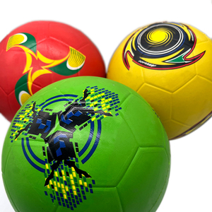 Balón de Fútbol de Goma de Alta Calidad al por Mayor, Tamaño Oficial, Logotipo Personalizado, Superficie de Golf, Deportes - Product Image 6