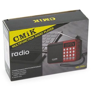Cmik Portable Radio <b>Player</b> Mk 066u Fm Mp3 <b>Usb</b> Tf Bluetooth Speaker - Product Image 1