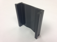Profil en plastique d'extrusion PVC matériaux pour personnalisé