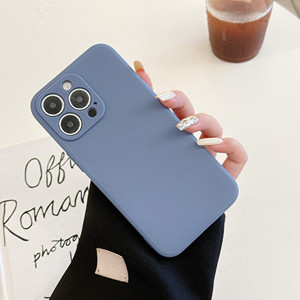 Coque de téléphone en TPU mat souple pour iPhone 17 16 15 14 13 12 PRO Max Plus XR Housse de protection antichoc et anti-rayures - Product Image 4