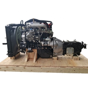 Nuevo Motor 4JB1T Completo con Transmisión Turboalimentada de 4 Cilindros y 68KW 90HP para Camión Isuzu ELF Serie N NPR - Product Image 1