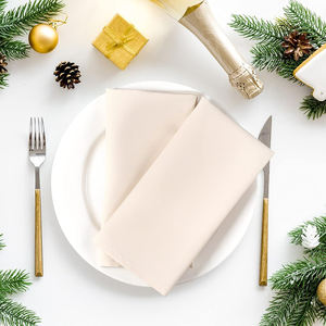 Personnalisé 100% Lin Blanc Lavable Serviette De Table Réutilisable Serviettes En Textile De Coton pour Les Mariages Et Les Événements De Restaurant - Product Image 5