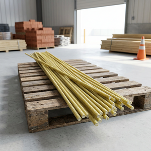 Varilla de Refuerzo de Fibra de Vidrio GFRP de Alta Resistencia de 6 MM, Barra de Refuerzo Compuesta de FRP para Construcción de Hormigón - Product Image 5