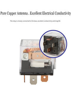 CHSKY 12V 80A 5Pin Impermeável Equipamento Elétrico Long-Life Automóvel Relé - Product Image 6