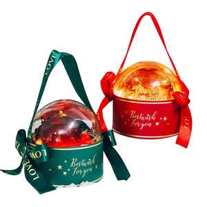 <b>Christmas</b> Apple Fresh Fruit Corrugated <b>Box</b> Packaging Paper Food Display <b>Box</b> - Product Image 1