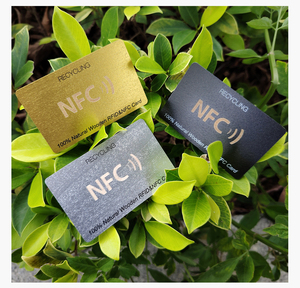 Nichen một nhà máy bán buôn NFC châm ngòi 18000-6 gỗ thẻ thông minh cộng với chip gỗ tự nhiên đầy đủ màu sắc Bạch Dương thẻ truy cập - Product Image 1