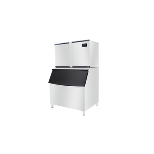 Machine à glaçons commerciale 1 tonne 24 heures, machine à glaçons automatique pour hôtel, restaurant - Product Image 1