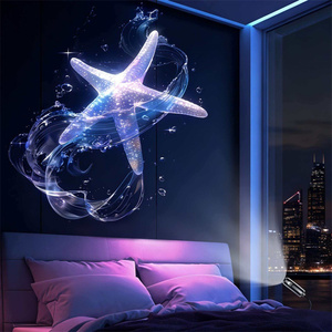 Mini USB Decorative Light <strong>Universal</strong> Romantic LED Car Roof Star Night Lights Projector Atmosphere Lamp for Room Decor - Product Image 1