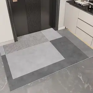 3D dập nổi có thể giặt không trượt lối vào sàn thảm thảm Mat thảm sàn Thảm phòng khách hiện đại cửa nhà ngoài trời lối vào mat