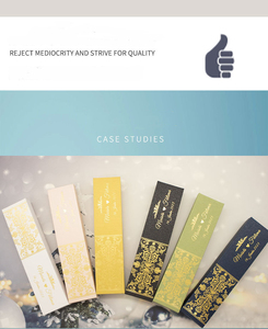 Nicro Tùy Chỉnh Sáng Tạo Sang Trọng Hộp Tua Độc Đáo Cán Engagement Book Vàng Nội Dung Giấy Cuộn Thiệp Mời Đám Cưới Thẻ - Product Image 5