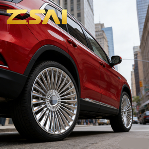 ล้อแม็ก18 19 20 21นิ้วล้อปลอม5X112 5X120 5รู6ลิ้นอัลลอยขอบล้อโครเมี่ยมสำหรับรถ Audi S3 RS3 S4 RS4 S5 Q5 Q7 <span class=keywords><strong>B9</strong></span> B8 - Product Image 3