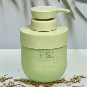 Botella de Champú de Plástico Reciclable de 400 ml, Personalizable con Logotipo, Botella para Lavado Facial de 300 ml, Envase para Champú - Product Image 1