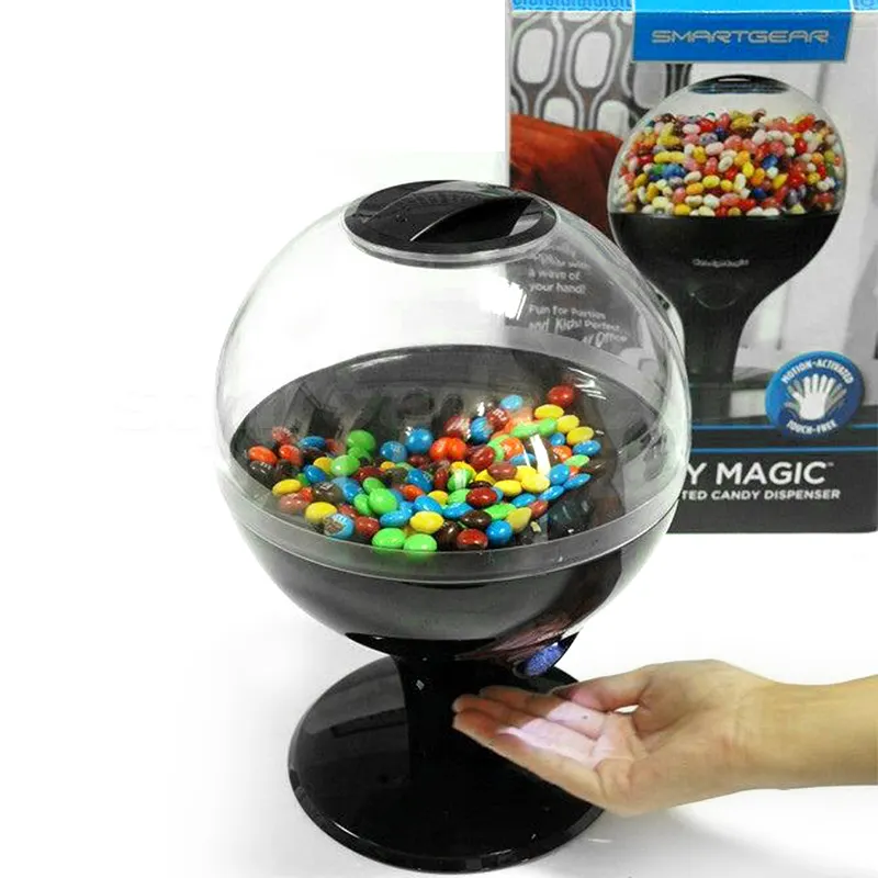 Custom Plastic Automatic Sensor Motion Activated Candy Gum Prevent Germ Spread Dispenser for Kids and Offices