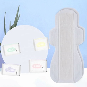 Serviettes hygiéniques jetables médicales super absorbantes pour femmes Stocké de puces anioniques à base de plantes bon marché pour des serviettes toujours en bambou - Product Image 3