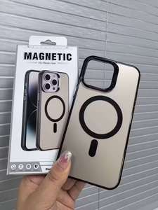 เคสโทรศัพท์แฟชั่นแม่เหล็กไฟฟ้า IMD สำหรับ <span class=keywords><strong>iPhone</strong></span> 15 14 PRO <span class=keywords><strong>MAX</strong></span> 13 12 Pro x <span class=keywords><strong>XS</strong></span> <span class=keywords><strong>Max</strong></span> 16 - Product Image 5