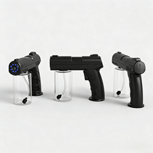 เครื่องพ่นยาฆ่าเชื้อไฟฟ้าแบบปรับขนาดได้ พร้อมโลโก้ตามสั่ง จากโรงงานโดยตรง สีดำขาว ใช้ได้หลากหลายสถานการณ์ สำหรับอุปกรณ์ตัดผม - Product Image 3