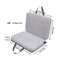 Mydays Tech Nouveau design ergonomique innovant Coussin de siège de refroidissement respirant pour le camping Stadium Gradins Fauteuil roulant Voiture