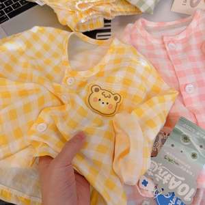 Conjunto <span class=keywords><strong>de</strong></span> <span class=keywords><strong>Ropa</strong></span> <span class=keywords><strong>de</strong></span> Dormir para Bebés y Niños Pequeños, Estilo 2026, <span class=keywords><strong>Ropa</strong></span> Casual para el Hogar, <span class=keywords><strong>Ropa</strong></span> para Clima Cálido - Product Image 3