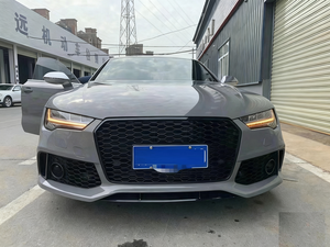 Kit Carrozzeria Stile RS7 per <span class=keywords><strong>Audi</strong></span> <span class=keywords><strong>A7</strong></span> S7 C7.5 C7 2009-2018, Paraurti Anteriore con Griglia, Aggiornamento <span class=keywords><strong>Auto</strong></span> - Product Image 6