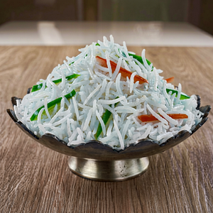 Arroz Basmati Blanco de Grano Largo Aromático de la India, Cosecha 2024, Gujarat, 5% de Grano Partido, Marca FitTree International Grocery - Product Image 1