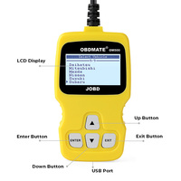 Lector de Códigos OM500 JOBD/OBDII/EOBD, Herramienta de Diagnóstico Automotriz, Escáner de Fallas del Motor para Vehículos Japoneses