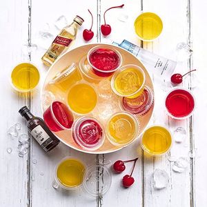 Contenants en plastique transparent de 2 oz avec couvercles - Gobelets jetables pour condiments et sauces - Product Image 2