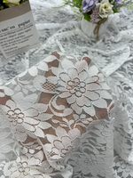 Vente directe usine – Tissu en dentelle florale multicolore en chenille élastique, brodé, pour cérémonies, mariages et tenues sexy