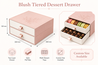Boîtes cadeaux en chocolat rigides de qualité supérieure personnalisées, fabriquées en carton écologique de qualité alimentaire. .