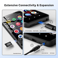 Nouveau modèle G5 Lecteur de musique MP4 Lecteur audio portable HiFi Écran tactile Mini lecteur multimédia avec radio FM Enregistreur vocal
