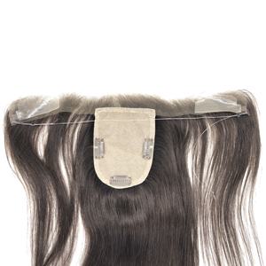 ท็อปเปอร์ผมแท้ LONGFOR 2026 แบบฐานไหม พร้อมเชือกผูกผมแบบ <span class=keywords><strong>Swiss</strong></span> Lace HD Hairline Replacement Fish <span class=keywords><strong>String</strong></span> ผมแท้ 100% สำหรับผู้หญิง  ผู้จัดจำหน่ายยอดนิยม - Product Image 1