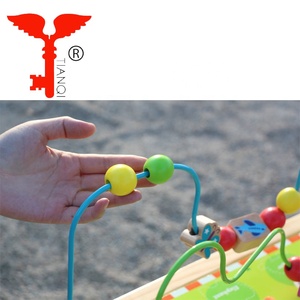 Empuje <span class=keywords><strong>de</strong></span> bebé jugar con Walker Carro <span class=keywords><strong>de</strong></span> madera <span class=keywords><strong>Montessori</strong></span> actividad <span class=keywords><strong>cubo</strong></span> juguetes multifunción <span class=keywords><strong>de</strong></span> cuentas <span class=keywords><strong>de</strong></span> madera <span class=keywords><strong>de</strong></span> juguete - Product Image 4