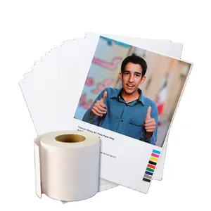 Führendes Druckmedien unternehmen RC Tinten strahl druck auf Wasserbasis Fotopapier UV-Hochgeschwindigkeits-Inkjet-Fotopapier